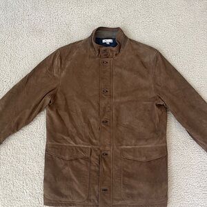 Peter Millar Soft Calf Skin Leather Jacket